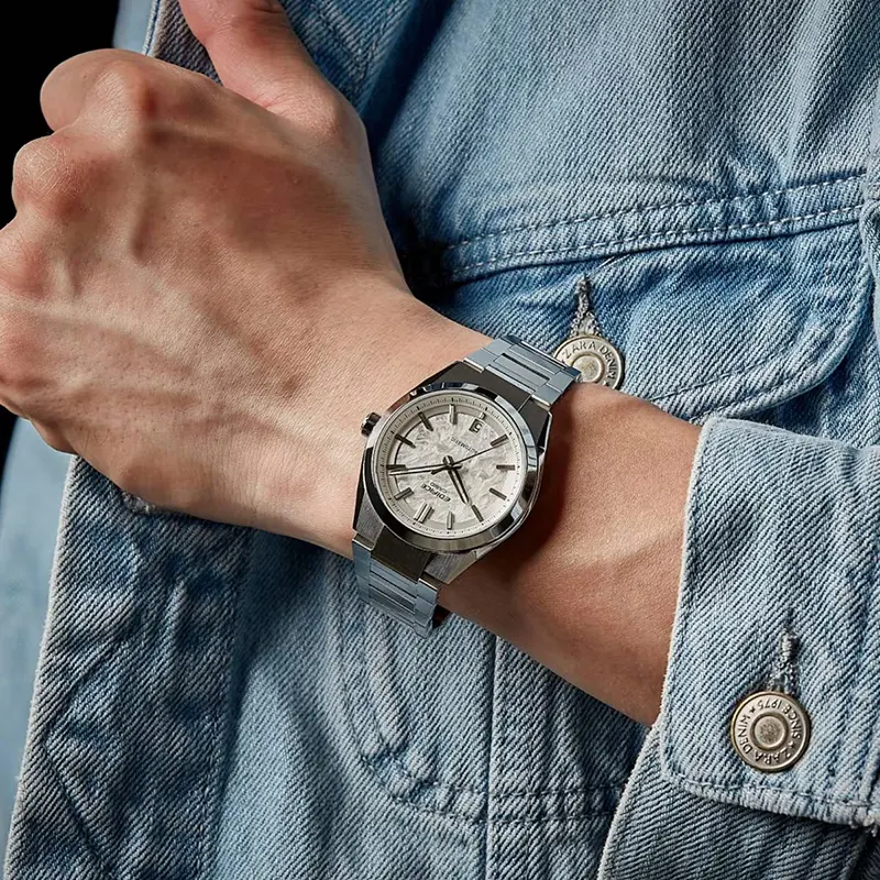 Casio Edifice Automatic Unique Forged Carbon Dial Men's Watch- EFK-100D-7A